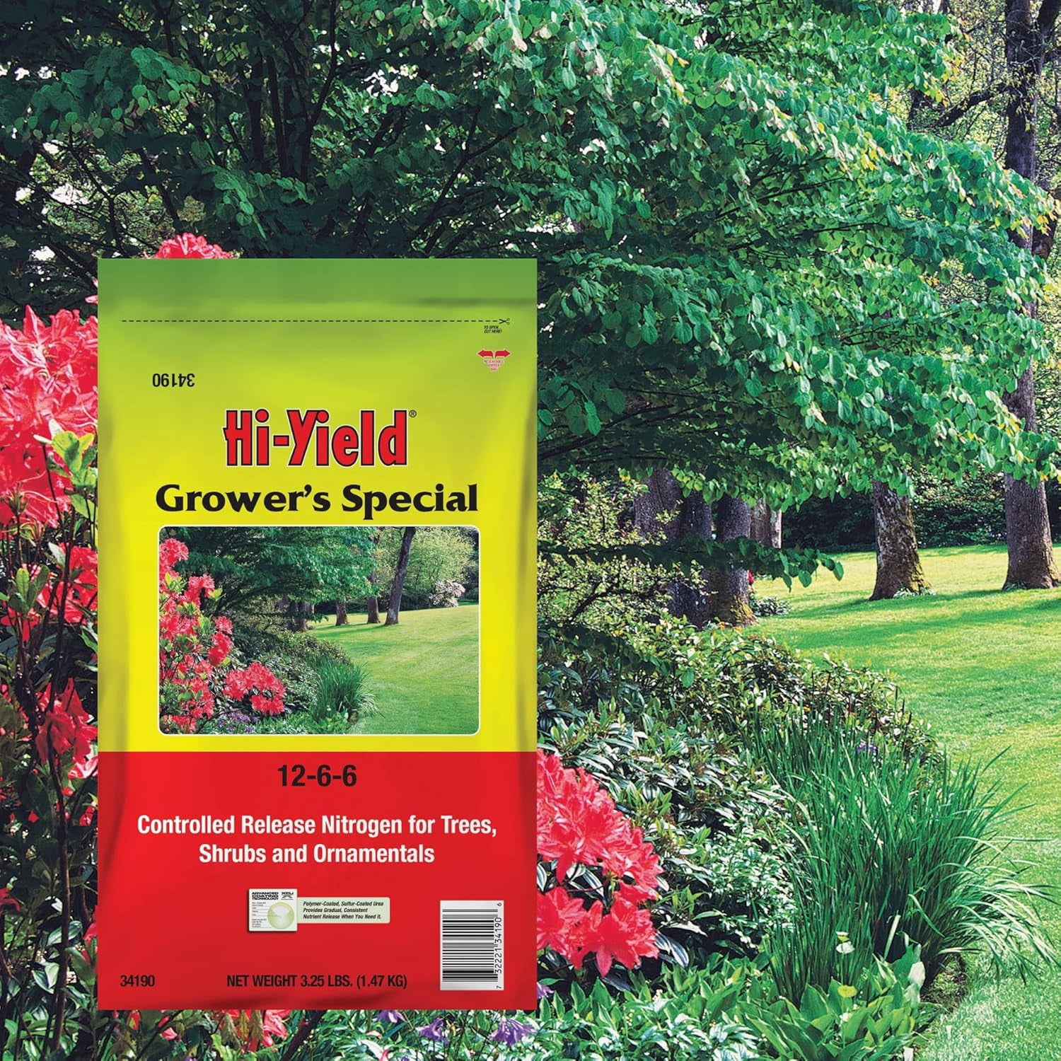 Hi-Yield (33190) Grower's Special Fertilizer 12-6-6 (3.25 lbs.)