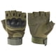 thumbnail image 1 of Guantes sin dedos para hombres Uxcell, guantes de medio dedo, guantes transpirables para entrenamiento, verdes, XL, 1 of 6