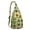 Olive-green-3, variant on Boho Sunflower Sling Backpack – Rustic Country Floral Watercolor Daypack with Vintage Wildflower & Farmhouse Aesthetic, Lightweight Crossbody Bag for Women & Outdoor Lovers