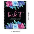 NEGJ 2025 Sweary And Sarcastic Planner For Women 2025 English Calendar Wall Mounted Calendar