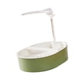 thumbnail image 3 of lingqin Automatic Parakeet Bird Bath Budgie Conure Small Medium Birds Parrot Bathtub White spray head, 3 of 9