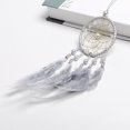 thumbnail image 4 of Beads Dream Catcher Adorno para colgar en el coche Pluma Borla Atrapasueños Decoración de pared, Gris kenally JJ17539-03, 4 of 6