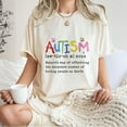 thumbnail image 4 of Autism Definition Graphic T-Shirt - Colorful Awareness Tee for Men and Women, Autism Advocacy Apparel, Funny Neurodiversity Design, Gift for Autism Supporters, 4 of 7