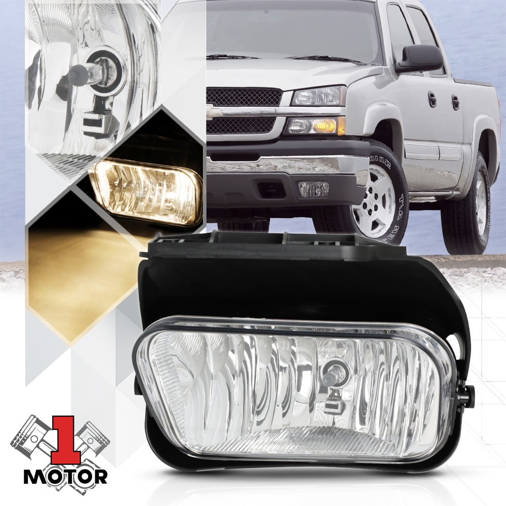 LH Driver Side OE Replacement Fog Light Bumper Lamp for 04-07 Chevy