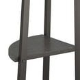 thumbnail image 5 of vidaXL 5-Tier Corner Shelf Black 45.5x31.5x180 cm, 5 of 5