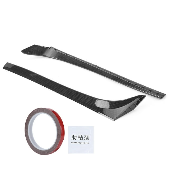 2Pcs Car Rear Window Side Wing Spoiler Fit for 7 MK7 7/7.5 2014-2018Carbon Fiber Texture