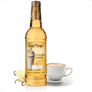 Jordans Skinny Syrups Vanilla Caramel Creme, Sugar Free Flavoring Syrup, 25.4 Ounce Bottle
