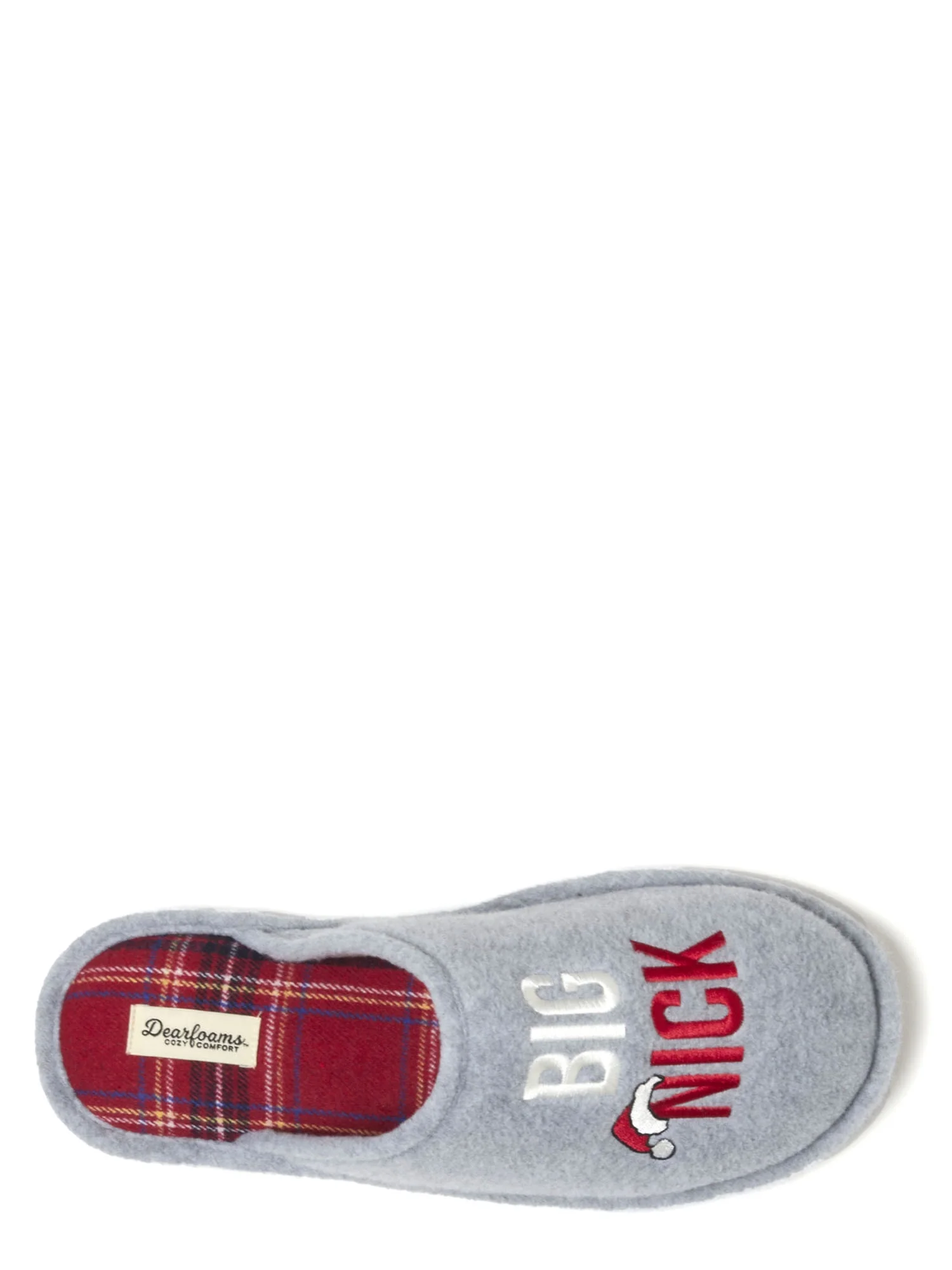 Dearfoams Cozy Comfort Men's Big Nick Scuff Slippers