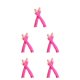 thumbnail image 3 of Guantes largos sin dedos Cateissary 1 par Rosa roja 5Conjunto, 3 of 6