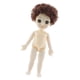 thumbnail image 3 of 1/12 Bjd Boy Doll Muñeca articulada movible Cuerpo desnudo Cabello castaño SM SunniMix Cuerpo de muñecas BJD, 3 of 5