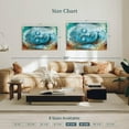 thumbnail image 4 of Elephant Stock Relaxed Sleeping Buddha Wall Art - Horizontal Canvas Wall Art - Living Room Wall Decor - Religion And Spirituality Canvas - Teal And Blue Decor - 45" x 30", 4 of 8