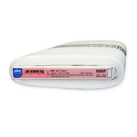 UPC: 0075269084405 | Pellon 950F Fabric Interfacing White 20 x 10 Yards by the Bolt