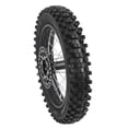 thumbnail image 1 of Dirt Bike Rear Wheel Rim Tire Assembly, 14in Rear Wheel Rim Tire Replacement Enhanced Grip with Rotor for 110cc 125cc 150cc Dirt Bike, 1 of 7