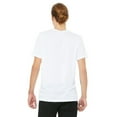 thumbnail image 2 of BELLA + CANVAS Men’s Jersey Tee, 100 Cotton, Short Sleeve Crew T-Shirt, White, Sizes S-4XL, 2 of 4