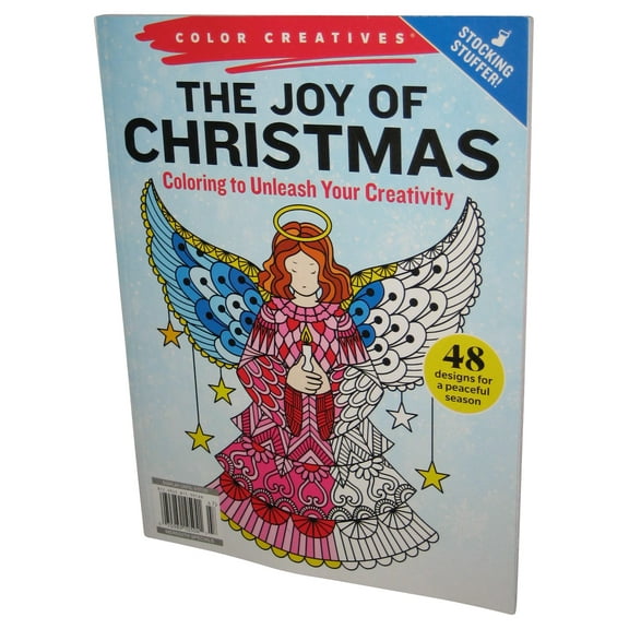 The Joy of Christmas Color Creatives Stocking Stuffer Magazine Book
