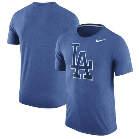 Nike Arch T-shirt - Los Angeles Dodgers Nike Tri-Blend T-Shirt - Heathered Royal