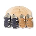 thumbnail image 3 of HsdsBebe Baby Boys Shoes Infant Summer Sandals Closed Toe Shoe for Newborn 0-18 Months, 3 of 7