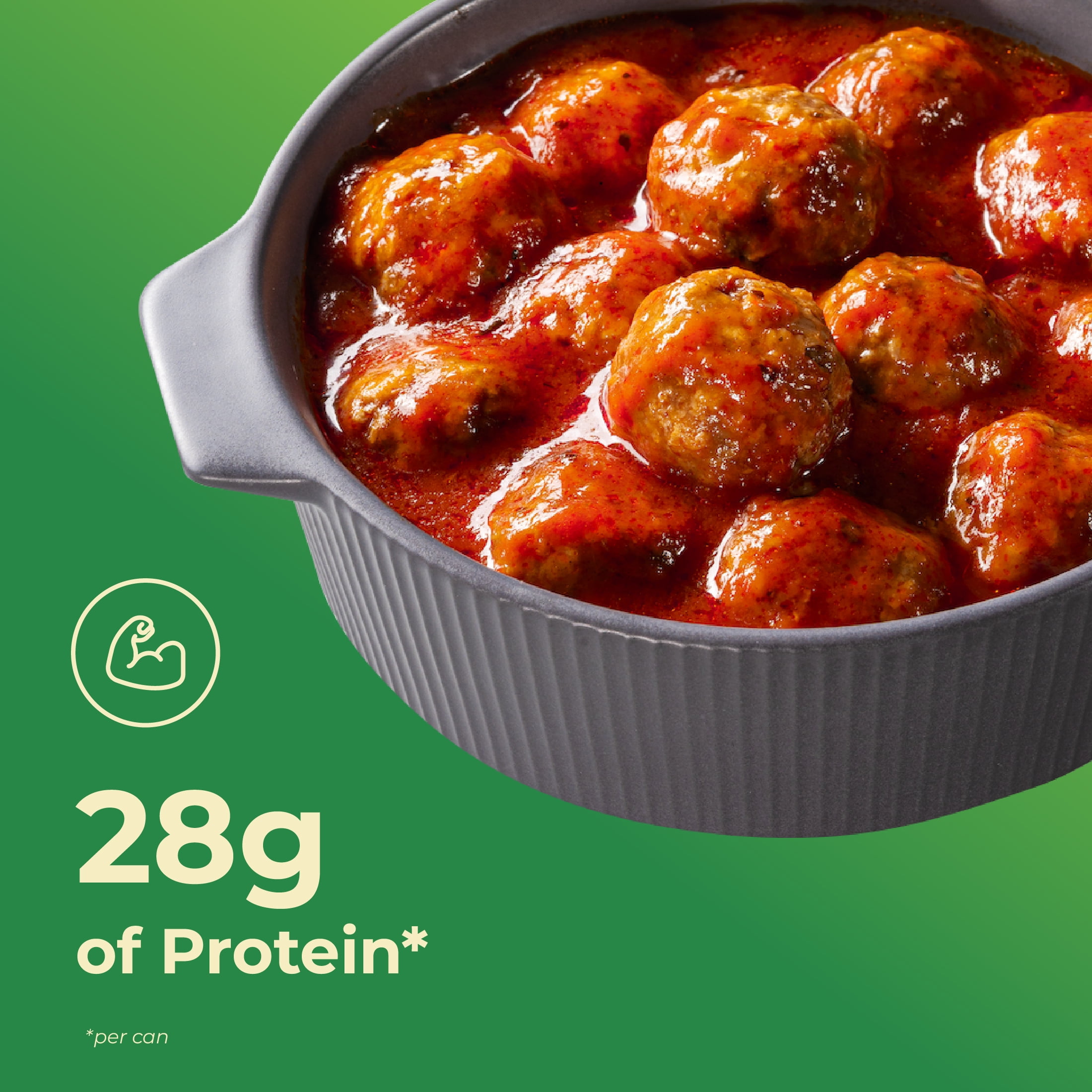 unMEAT Plant-Based Meatballs In Spaghetti Sauce, 15oz Can