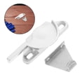 thumbnail image 2 of Miangastore Sliding Window Security Lock For Windows Crescent Door Lock with Buckle For Casement Windows Latch Lock For Sliding Doors Window Parts And Hardware For Replacement Silver, 2 of 8