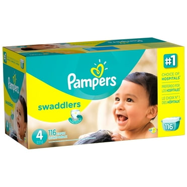 Pampers Swaddlers Diapers (Size 1, 192 Count) - Walmart.com