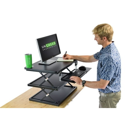 Changedesk Tall Ergonomic Standing Desk Converter With Adjustable