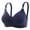 Blue, variant on Huvoen Nursing Sports Bras for Breastfeeding Women's Bra Soild Wire Underwear Bra Everyday Comfortable Breathable Bra Underwear Beige m