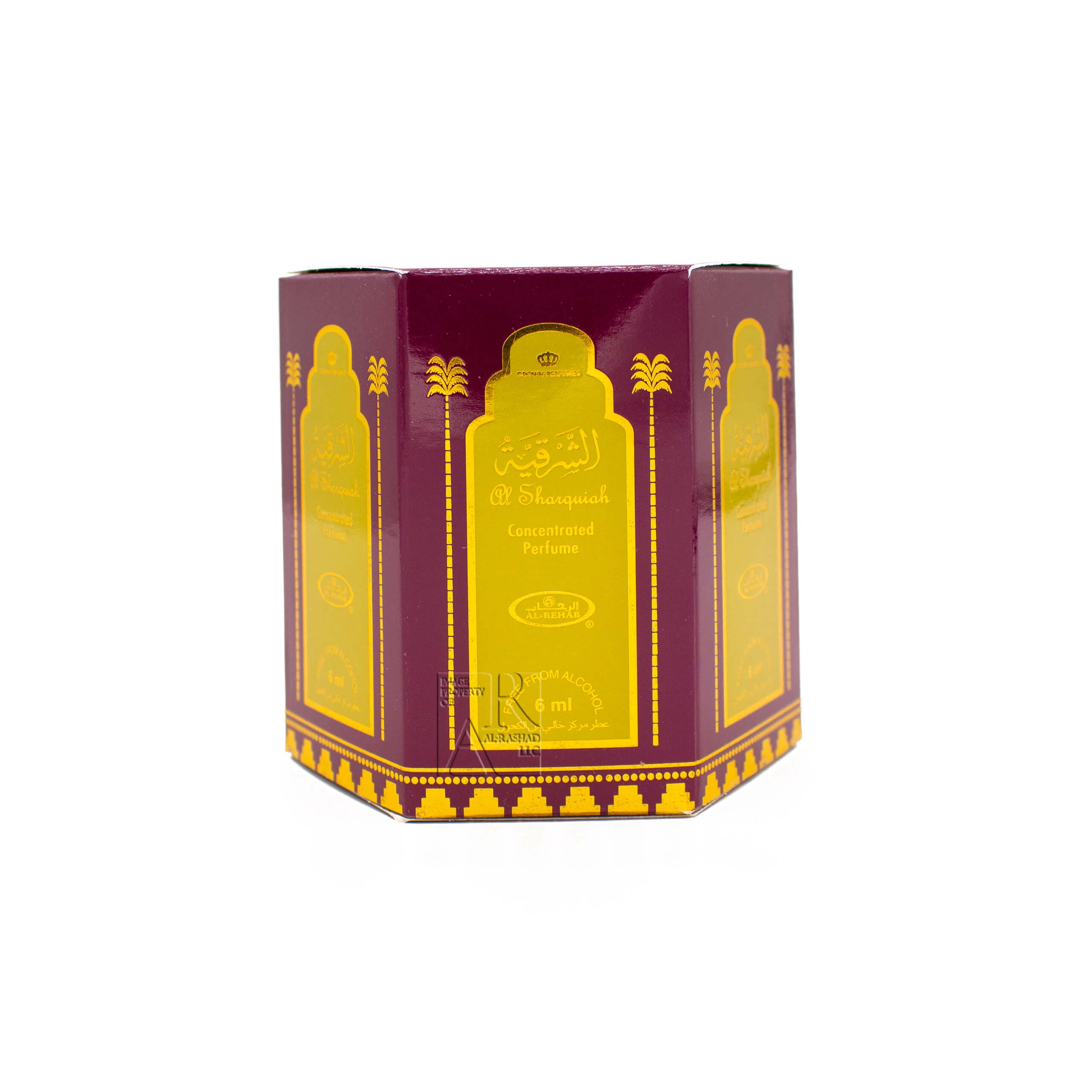 Al Sharquiah 6ml .2oz Roll on Perfume Oil by Al Rehab Box of