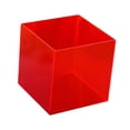 thumbnail image 1 of Vitrina de almacenamiento CUTICAT Contenedor transparente a prueba de polvo para muñeca de juguete Rojo, 1 of 8