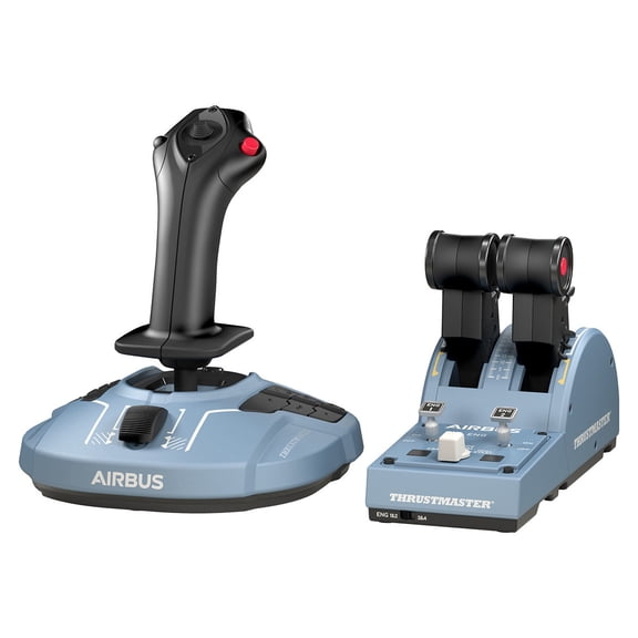 Thrustmaster TCA Officer Pack Airbus Edition, HOTAS Flight Stick and Throttle Replica - PC