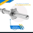 thumbnail image 2 of Barra Z Cromada Para Discos 1 Pulgada zynergy ZY-BAR03, 2 of 5