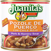 Juanita’s Foods Ready to Serve Pork Pozole with Red Chile Soup, 25 oz Can