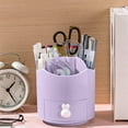 thumbnail image 6 of Qholemyo 360 Degree Rotating Desktop Pen Organizer Student Office Stationery Makeup Brush Bucket Desk Organizer Organization And Storage Office Supplies, 6 of 6