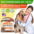 thumbnail image 6 of StrellaLab Premium Treats with Omega 3, Salmon & Fish oil for Dogs (180Ct) - Dog Itch Relief & Allergy Relief - Skin & Coat Supplement - Dry Itchy Skin, Shedding, Hot Spots Treatment - Chicken Flavor, 6 of 9