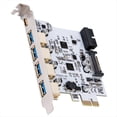 thumbnail image 5 of Tarjeta de Expansión PCI-e Tipo C USB 3.0. Controlador PCI Express PCI-e A USB 3.0. Adaptador de Tarjeta PCIE de 5 Puertos + 1 Puerto USB 3.1., 5 of 5