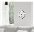 thumbnail image 3 of HINTRMENT Durable Metal Hygroscope for Home with Dual Temperature and Humidity Display Silver, 3 of 8