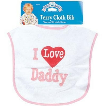 I Love Daddy"" Baby Bib Case Pack 6