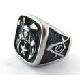 thumbnail image 4 of Masonic Rings Masonic Shriner Square & Compass. Freemason Rings for sale, 4 of 4