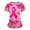 03-Hot Pink, variant on NAMTYQX Breast Cancer Shirts for Women Stylish Vneck Breast Cancer Shirt Black Size XL