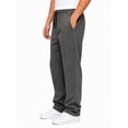 thumbnail image 2 of ASUDESIRE Men's Sweatpants Fleece Straight Active Athletic Pants Running Workout Gym Pants with Pockets, 2 of 6