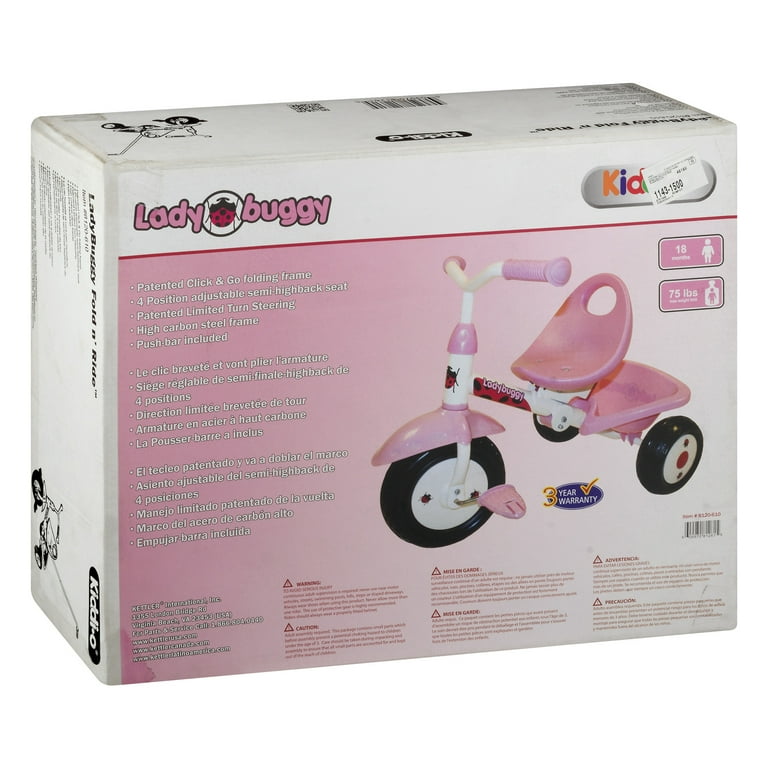 Kiddi O Lady Buggy Fold N Ride 1.0 CT Walmart