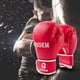 thumbnail image 2 of Sonducket Guantes duraderos de Kickboxing con protección confiable para las manos hechos de guantes de entrenamiento de cuero PU guantes y mitones 8OZ-B1 Azul, 2 of 6