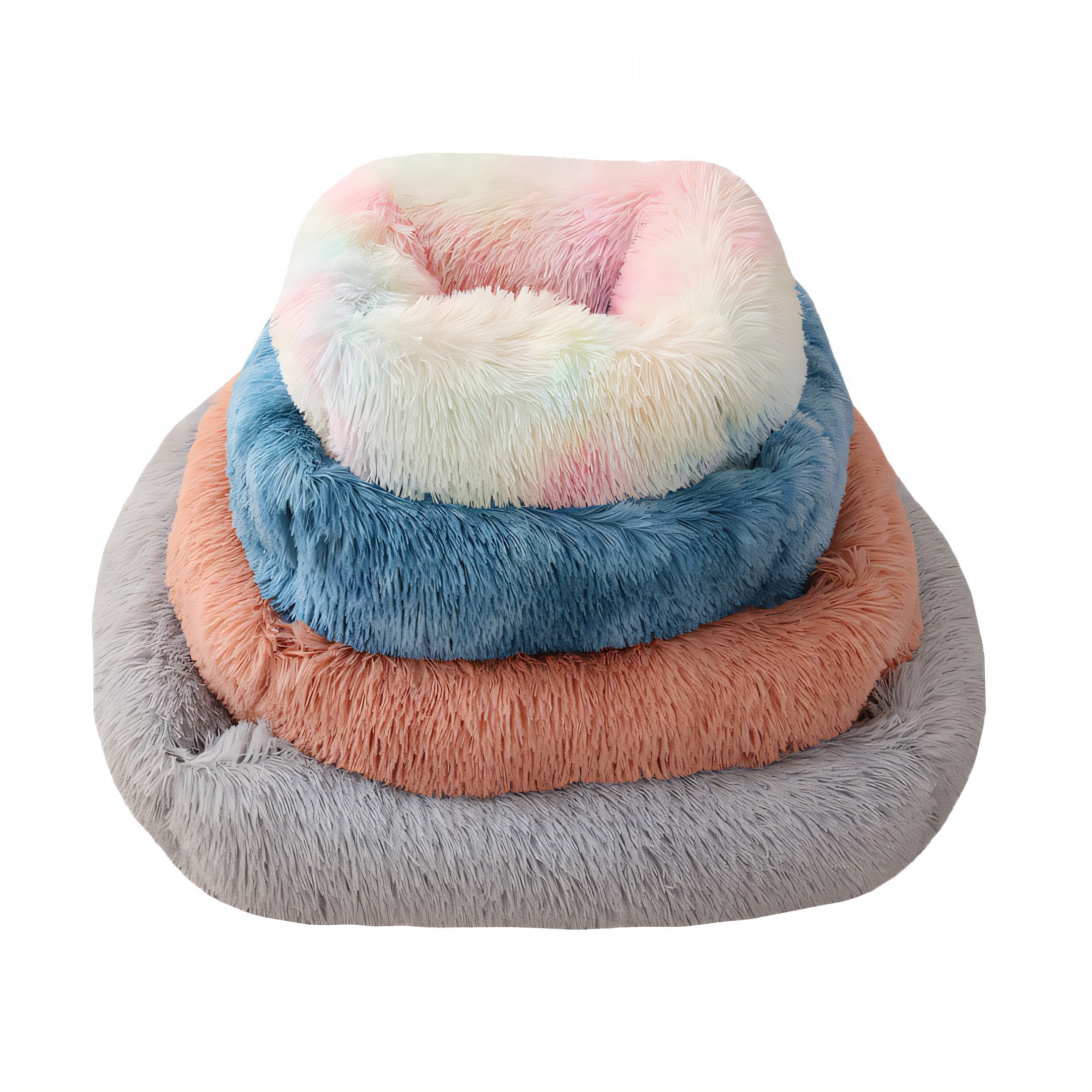 AUQ Dog Beds & Furniture,Plush Outdoor Cat Bed,Waterproof Dog Bed,Wine Red,31.50*25.59*7.09in