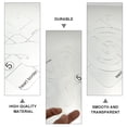 thumbnail image 4 of EeaseCA 4pcs Acrylic Sewing Patchwork Rulers Stitching Plastic Frame Sewing Template, 4 of 7