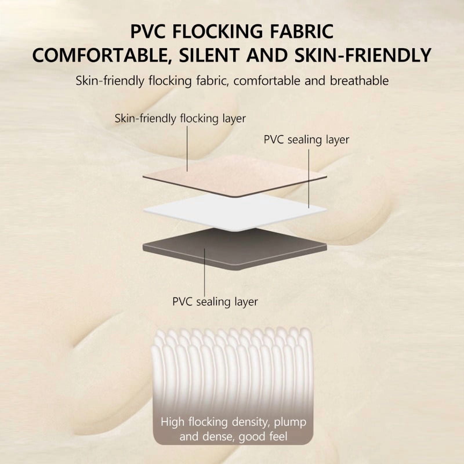 Car Inflatable Mattress For Tesla Model Y Juniper 2021-2025 PVC Flocking Portable Foldable Travel Bed Outdoor Travel Camping Air Mattress