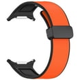 thumbnail image 2 of Wrist Band Compatible for Galaxy Watch Ultra 47mm, Smart Watch Silicone Leather Strap Bracelet Replacement Fitness Activity Tracker Wristband Sports Watch Magnetic Closure Straps Band, 2 of 10