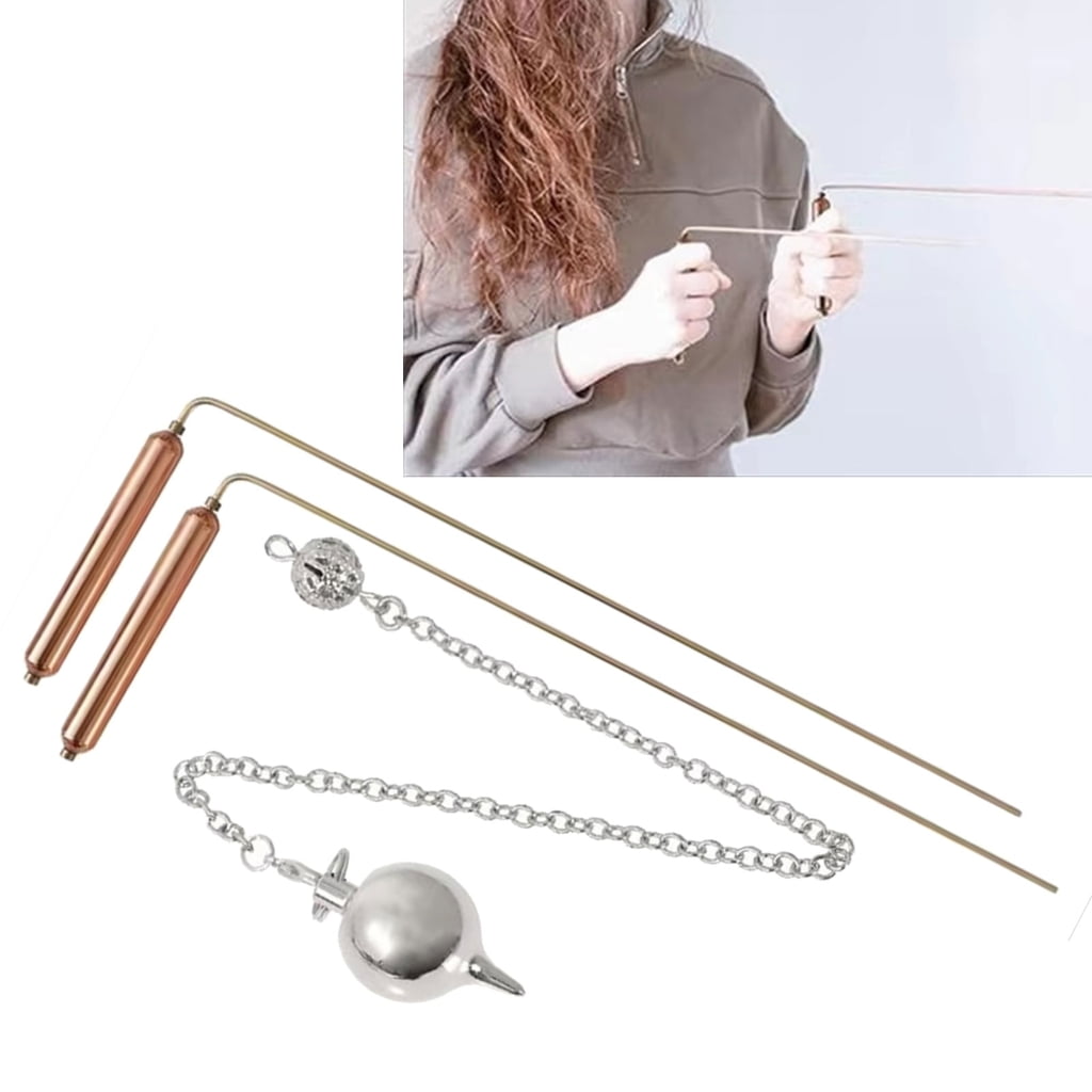 Copper Divining Dozing Rod Metal Detector Brass For Divination Treasure Hunting