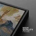 thumbnail image 6 of Framed Canvas Wall Art Set of 2 Abstract Country Landscape Prints for Living Room Decoration - 24"x36"x2 BLACK, 6 of 8