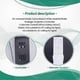thumbnail image 2 of Universal Ceiling Fan Remote Control Kit with 6-Speed Timing Function, 40W Replacement Remote for DC Ceiling Fans and Lights), 2 of 5