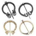 thumbnail image 3 of Fzbali Vintage Viking Brooches Pins Medieval Cloak Shawl Scarf Pin Clasp Celtic Jewelry Costume Accessory for Women Girls, 3 of 4