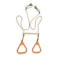 thumbnail image 2 of Almencla Gymnastics Rings Adjustable Strength Training Non Slip Handles Pull up Rings, 2 of 8